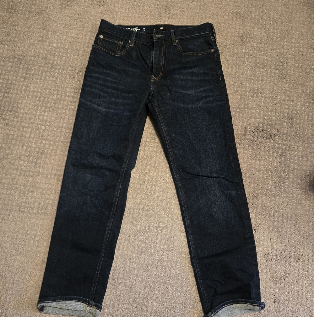 Banana Republic Men's Slim Jeans in Dark Blue